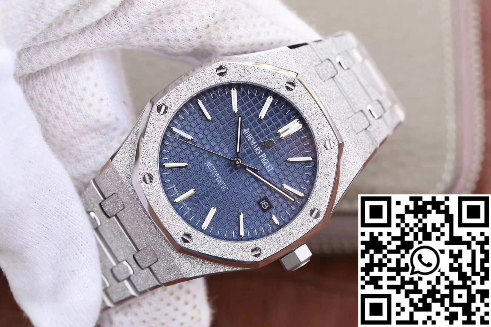 Audemars Piguet Royal Oak 15454BC.GG.1259BC.01 JH Factory Blue Dial