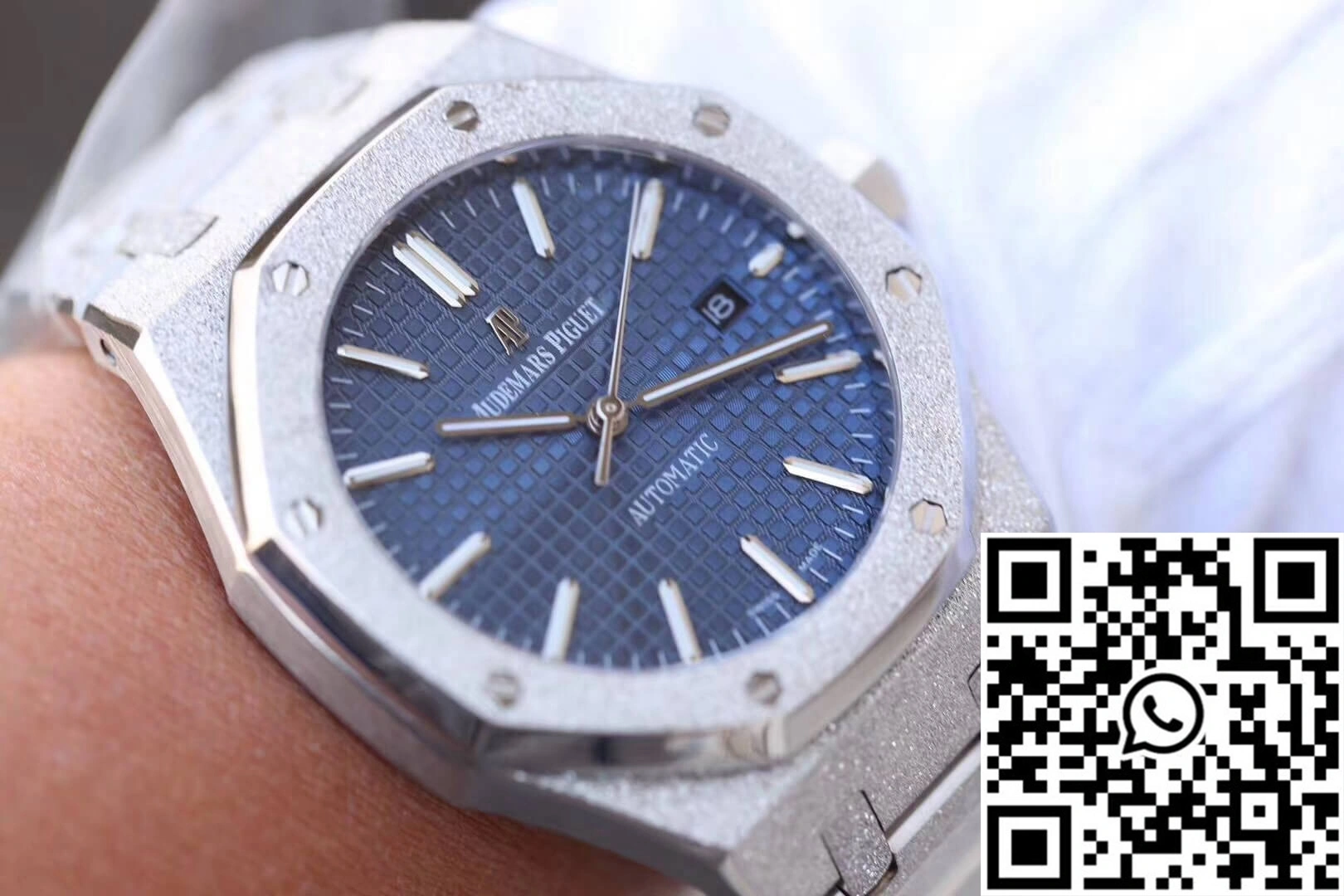 Audemars Piguet Royal Oak 15454BC.GG.1259BC.01 JH Factory Blue Dial