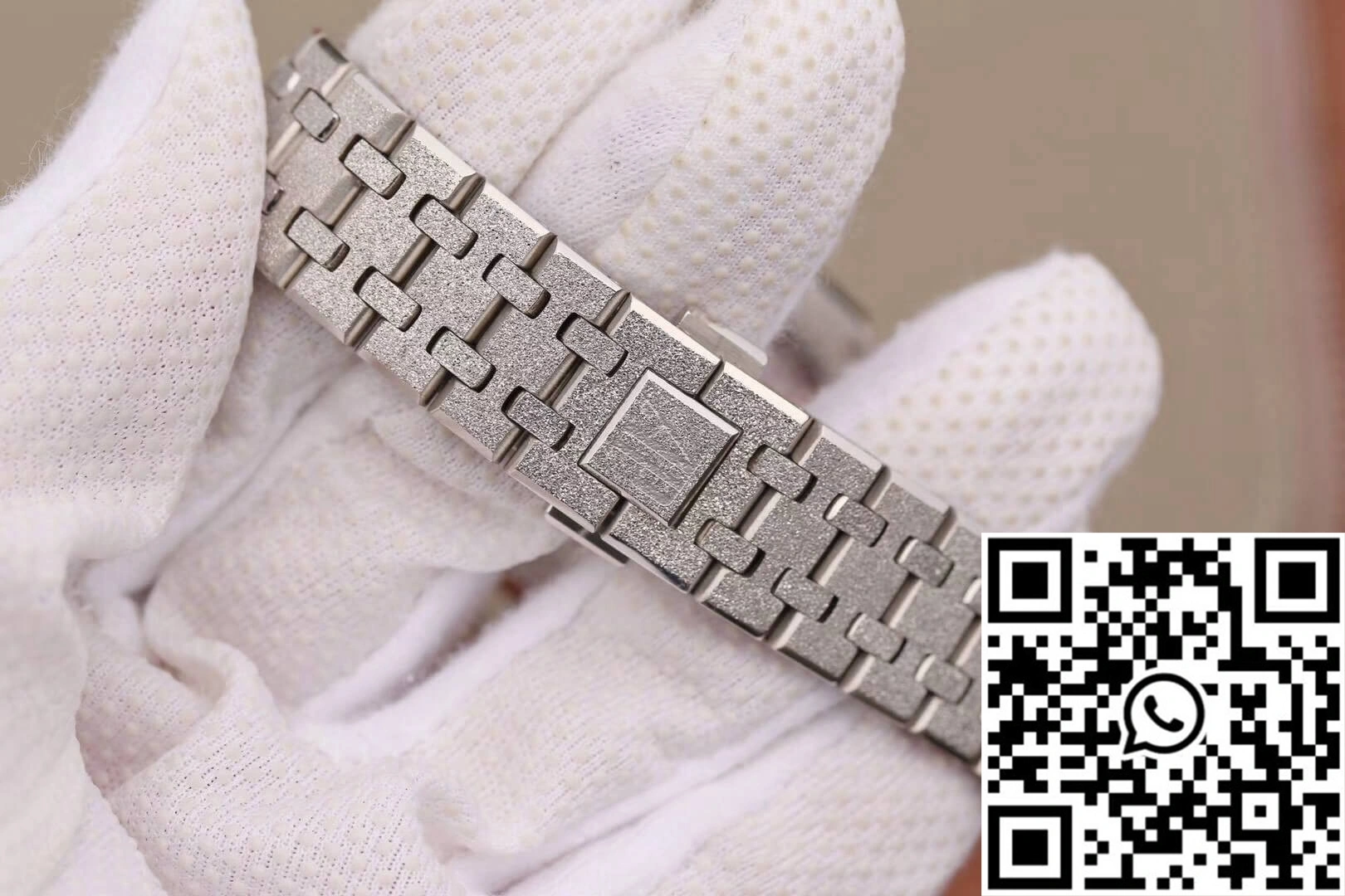 Audemars Piguet Royal Oak 15454BC.GG.1259BC.01 JH Factory Rhodium Dial