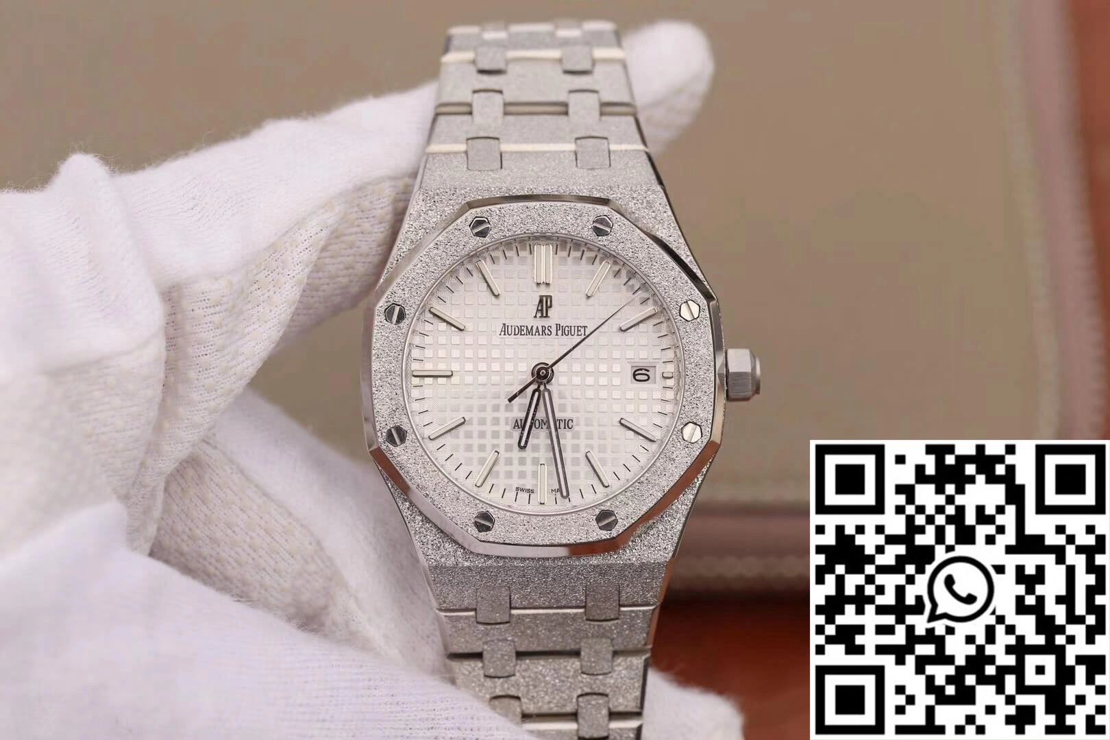 Audemars Piguet Royal Oak 15454BC.GG.1259BC.01 JH Factory Silver Dial