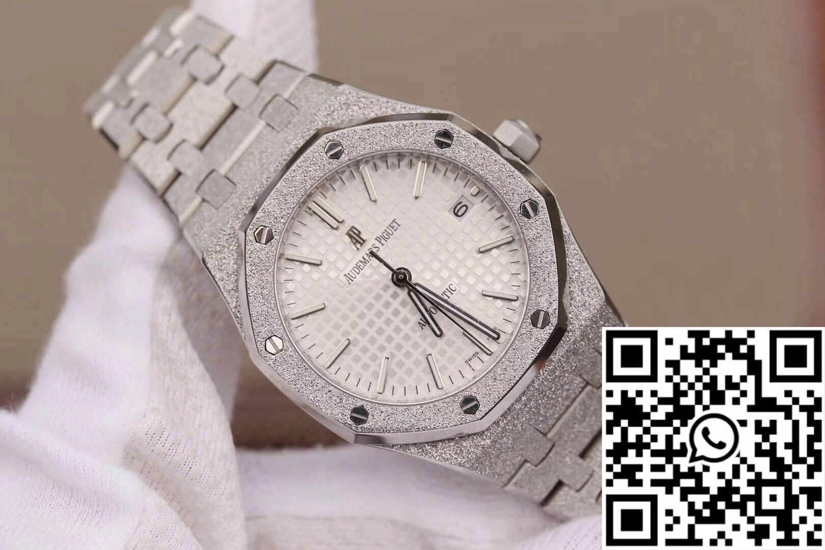 Audemars Piguet Royal Oak 15454BC.GG.1259BC.01 JH Factory Silver Dial