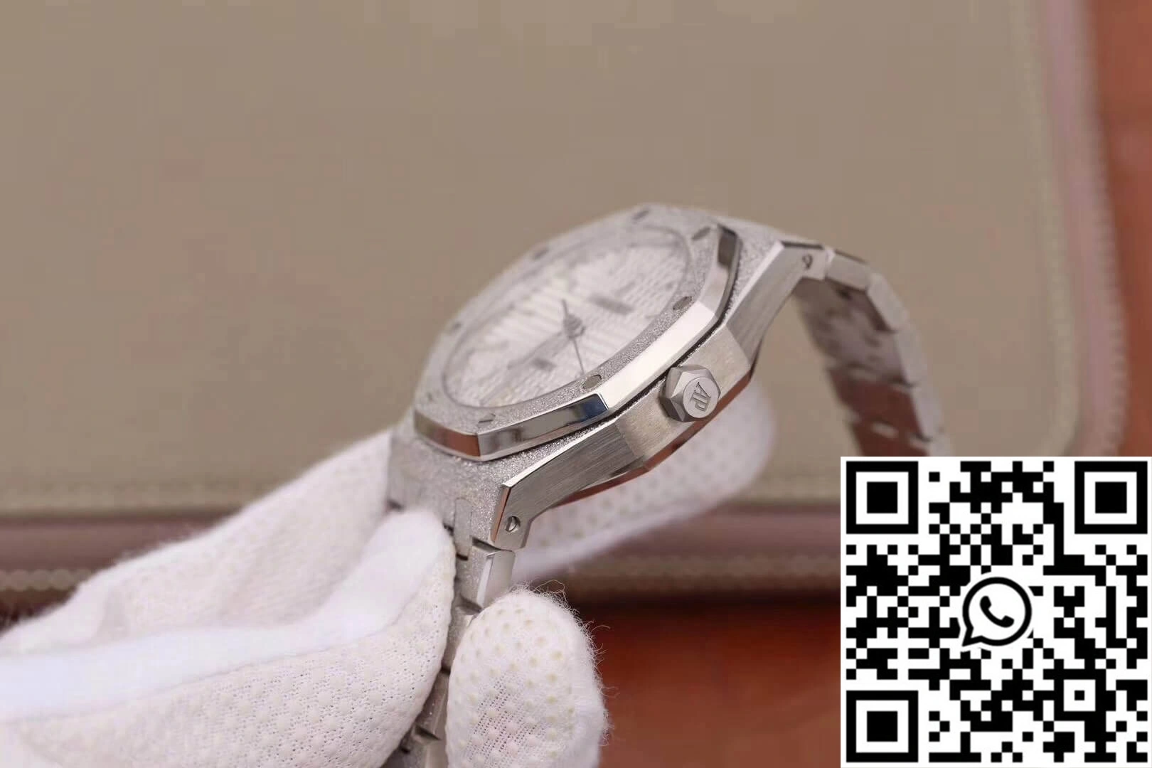 Audemars Piguet Royal Oak 15454BC.GG.1259BC.01 JH Factory Silver Dial