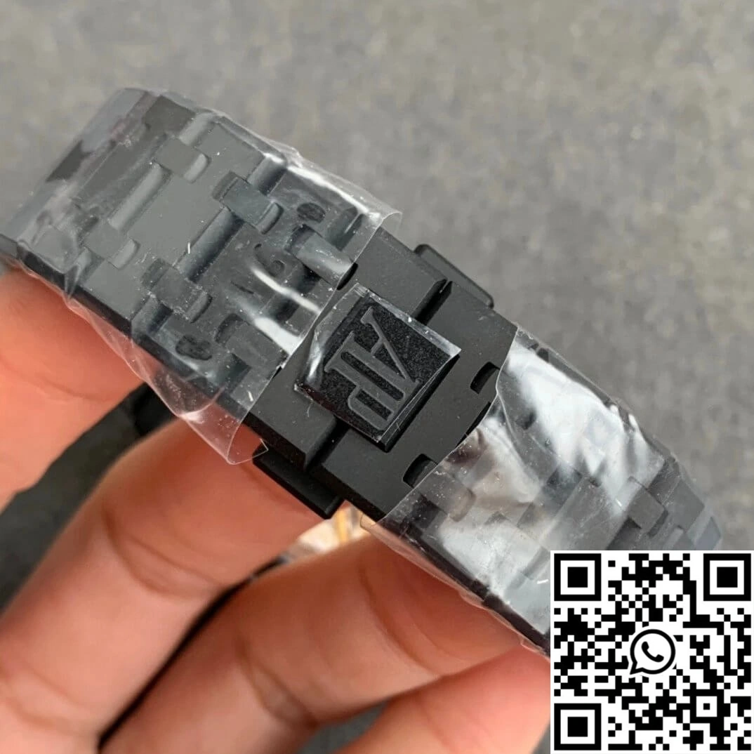 Audemars Piguet Royal Oak 15500 DLC Version ZF Factory Frosted Grey Dial