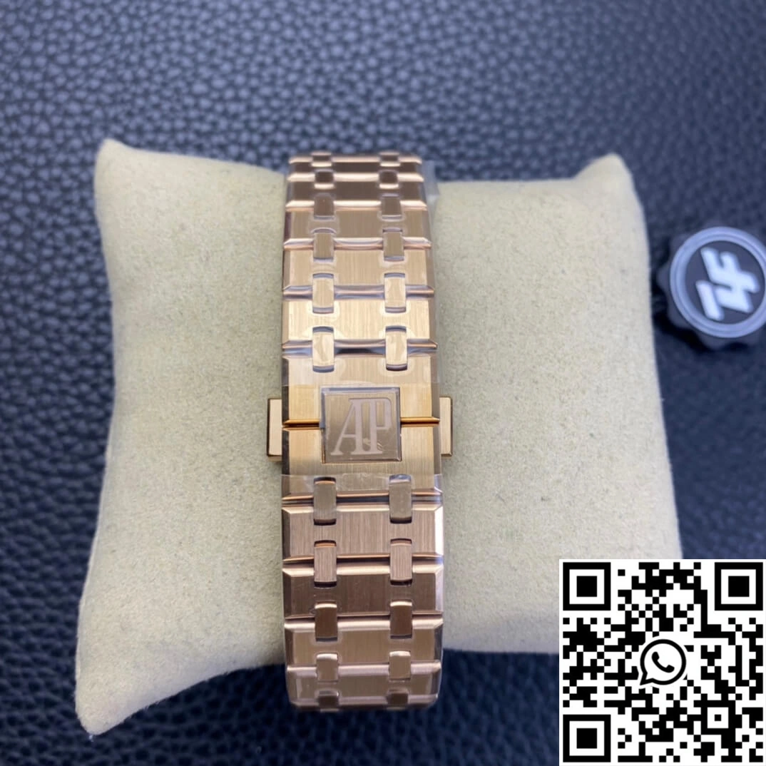 Audemars Piguet Royal Oak 15500 ZF Factory Rose Gold Version White Dial