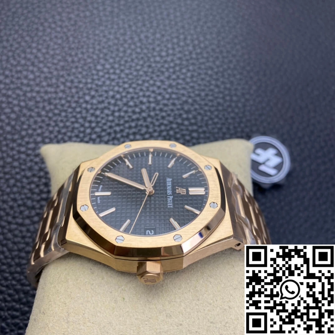 Audemars Piguet Royal Oak 15500OR.OO.1220OR.01 ZF Factory Rose Gold Version Black Dial