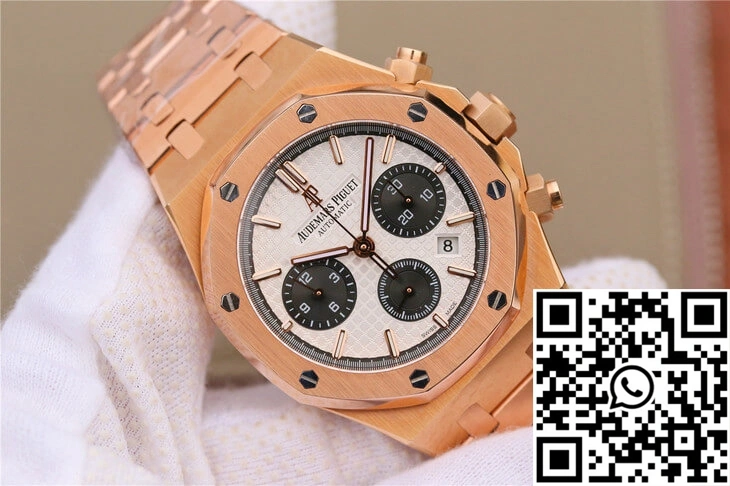 Audemars Piguet Royal Oak 26331 OM Factory Rose Gold White Dial