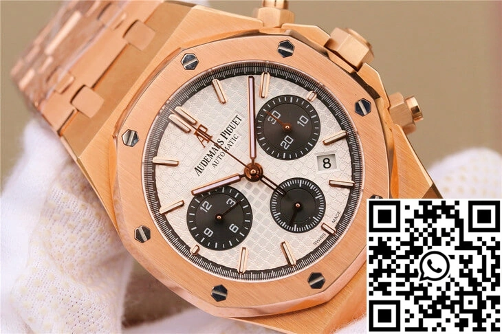 Audemars Piguet Royal Oak 26331 OM Factory Rose Gold White Dial