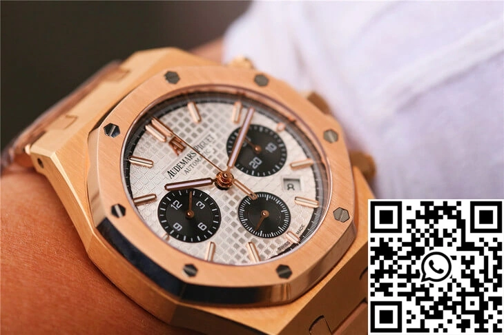 Audemars Piguet Royal Oak 26331 OM Factory Rose Gold White Dial