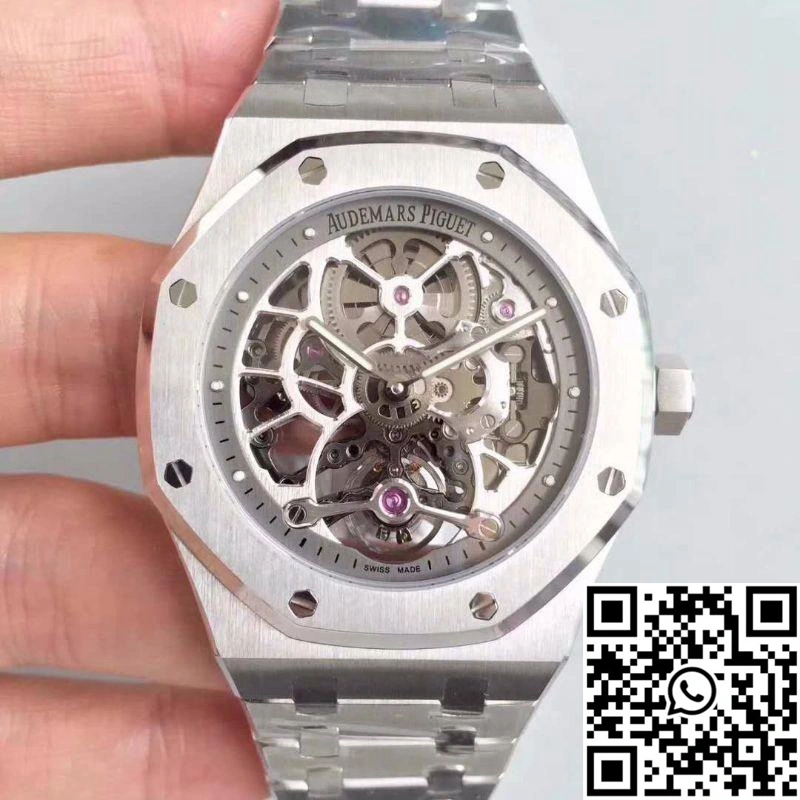 Audemars Piguet Royal Oak 26518ST.OO.1220ST.01 Tourbillon Skeleton Dial