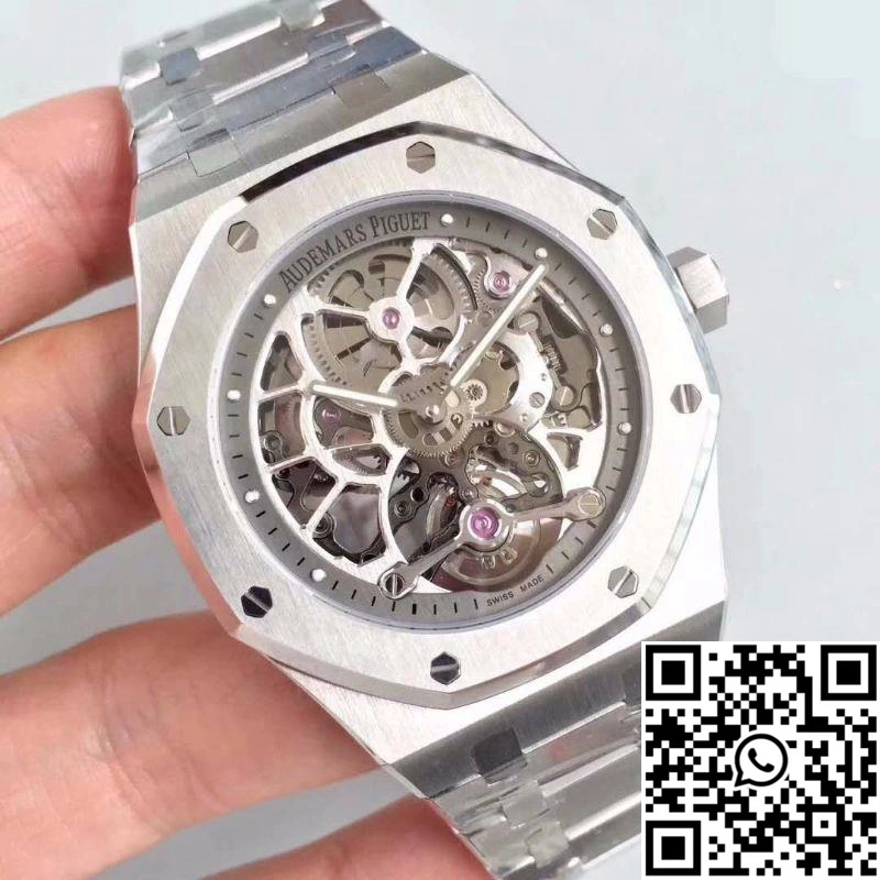 Audemars Piguet Royal Oak 26518ST.OO.1220ST.01 Tourbillon Skeleton Dial