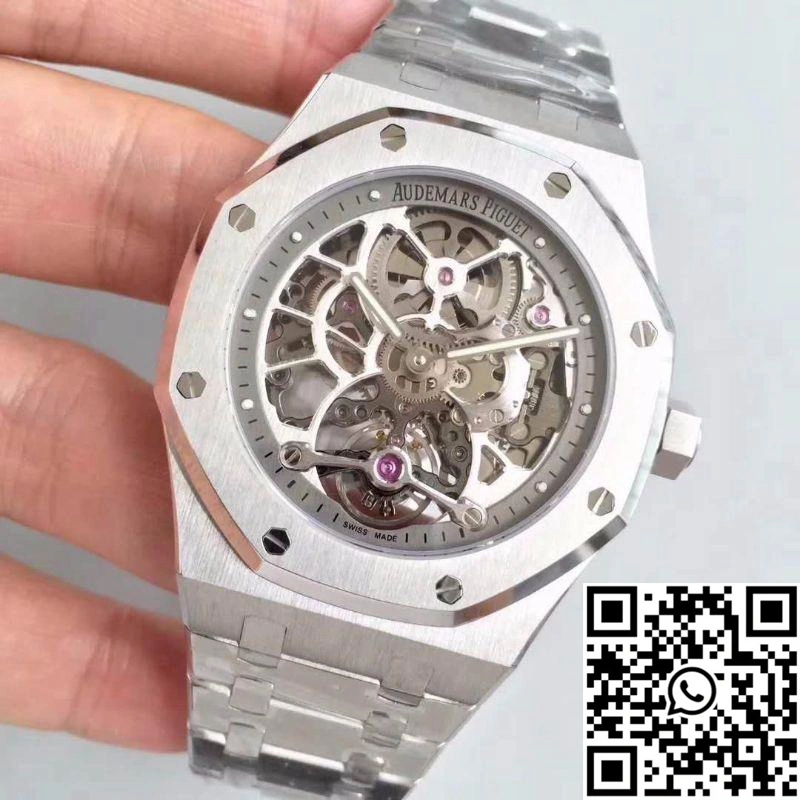 Audemars Piguet Royal Oak 26518ST.OO.1220ST.01 Tourbillon Skeleton Dial