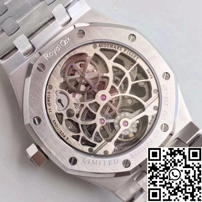 Audemars Piguet Royal Oak 26518ST.OO.1220ST.01 Tourbillon Skeleton Dial
