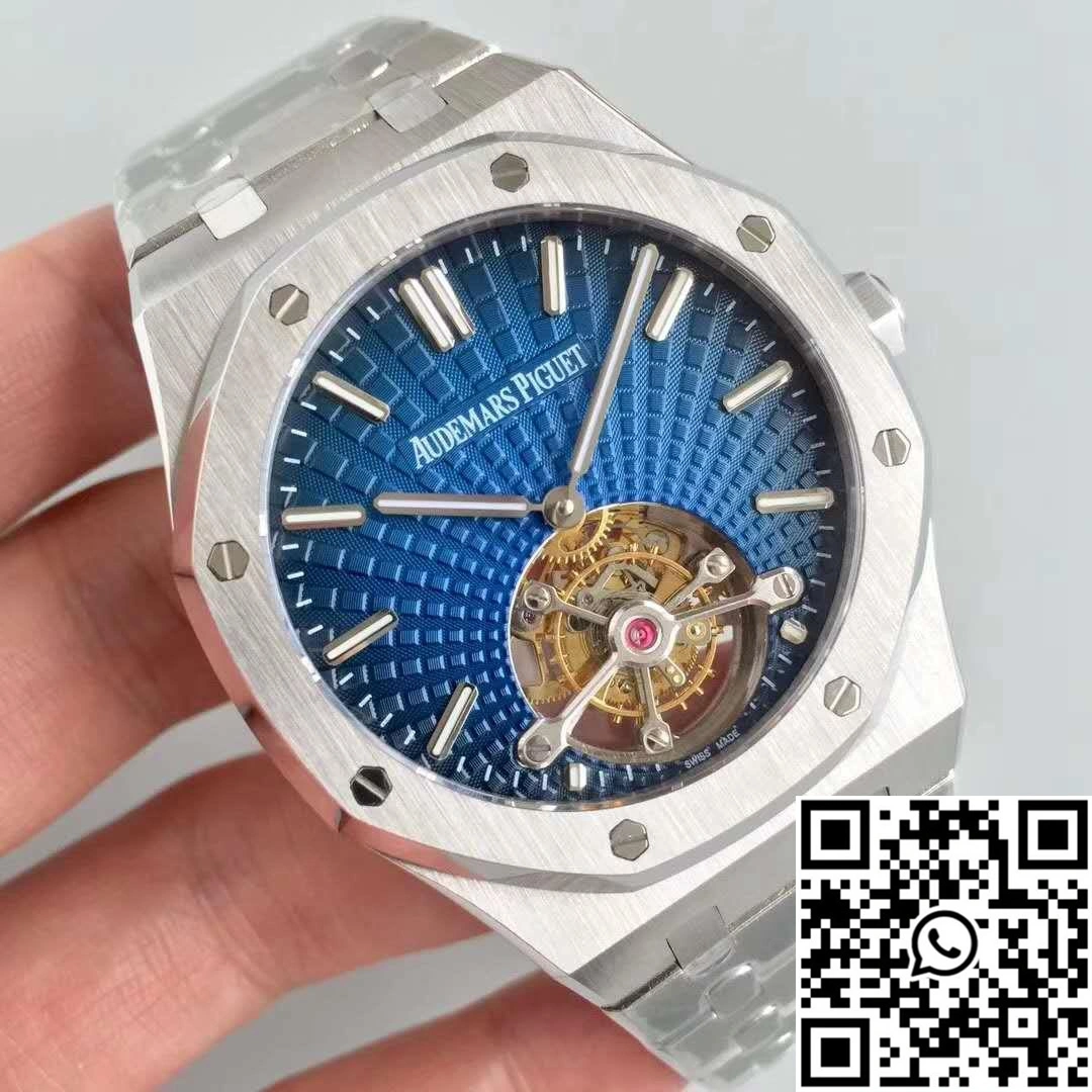 Audemars Piguet Royal Oak 26522 Tourbillon Extra Thin Blue Dial R8 Factory