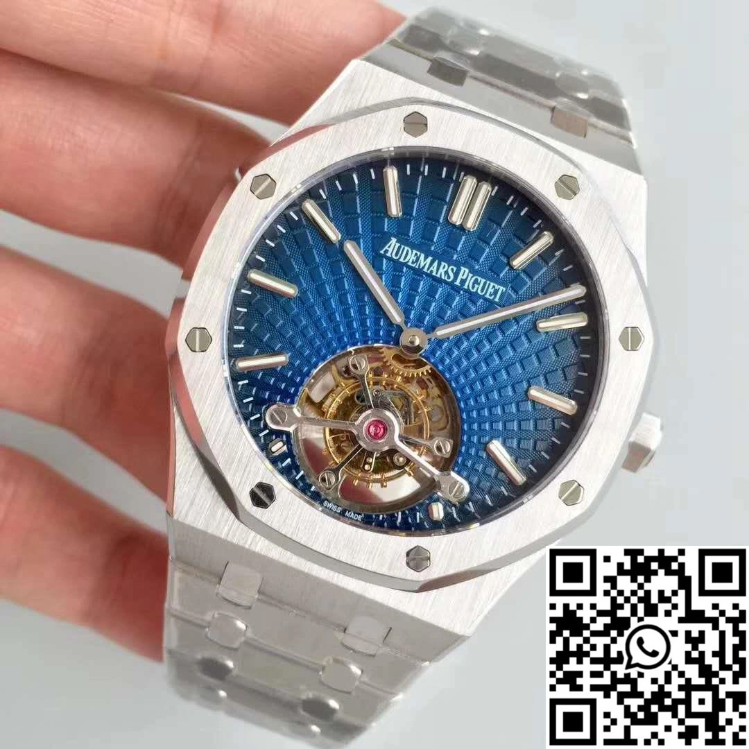 Audemars Piguet Royal Oak 26522 Tourbillon Extra Thin Blue Dial R8 Factory