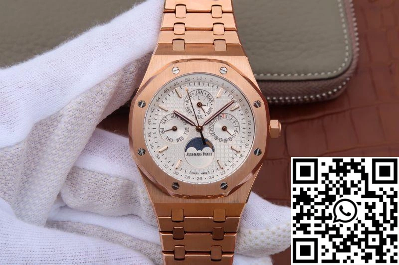 Audemars Piguet Royal Oak 41MM 26574OR.OO.1220OR.01 JF Factory White Dial