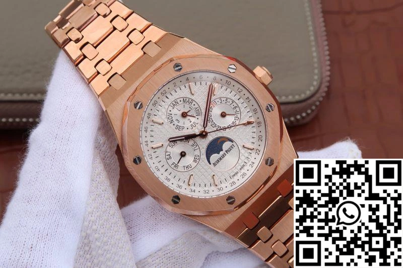 Audemars Piguet Royal Oak 41MM 26574OR.OO.1220OR.01 JF Factory White Dial