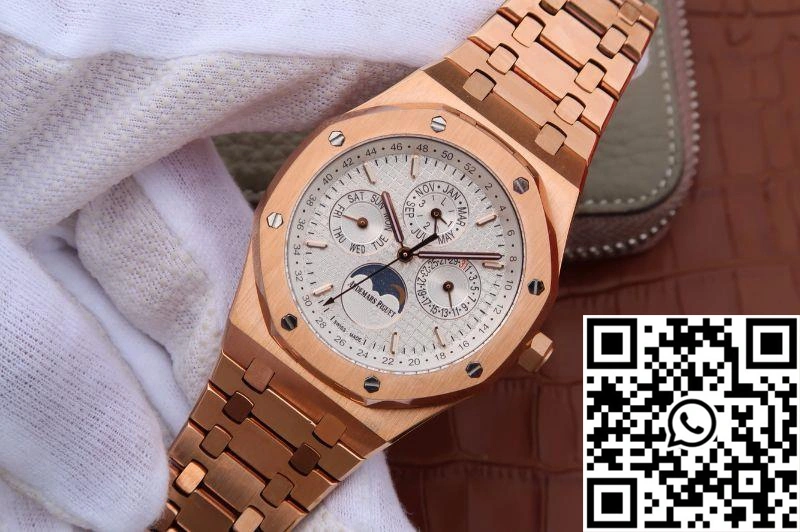 Audemars Piguet Royal Oak 41MM 26574OR.OO.1220OR.01 JF Factory White Dial