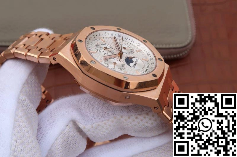 Audemars Piguet Royal Oak 41MM 26574OR.OO.1220OR.01 JF Factory White Dial