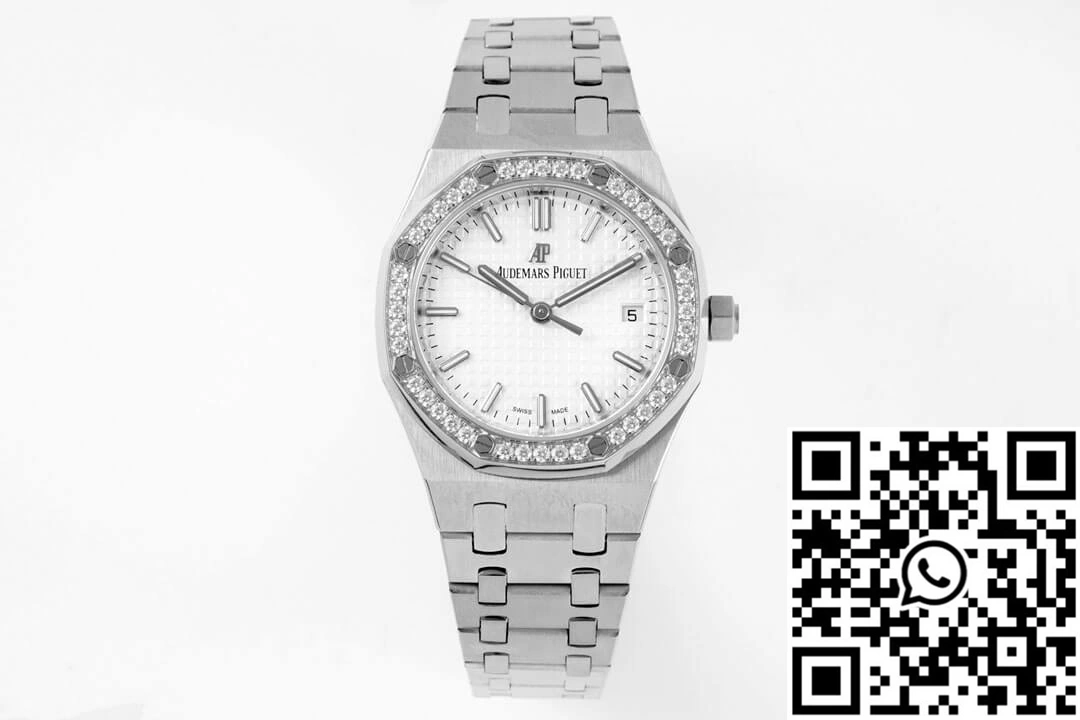 Audemars Piguet Royal Oak 77350ST 8F Factory Diamond-set Bezel