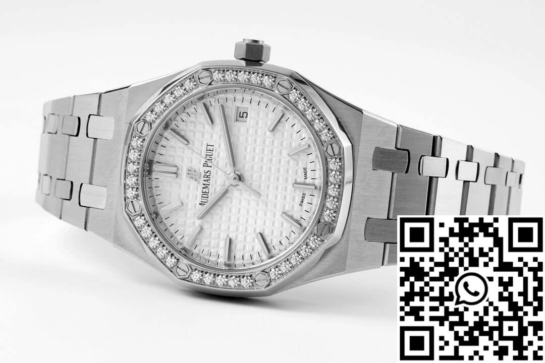 Audemars Piguet Royal Oak 77350ST 8F Factory Diamond-set Bezel