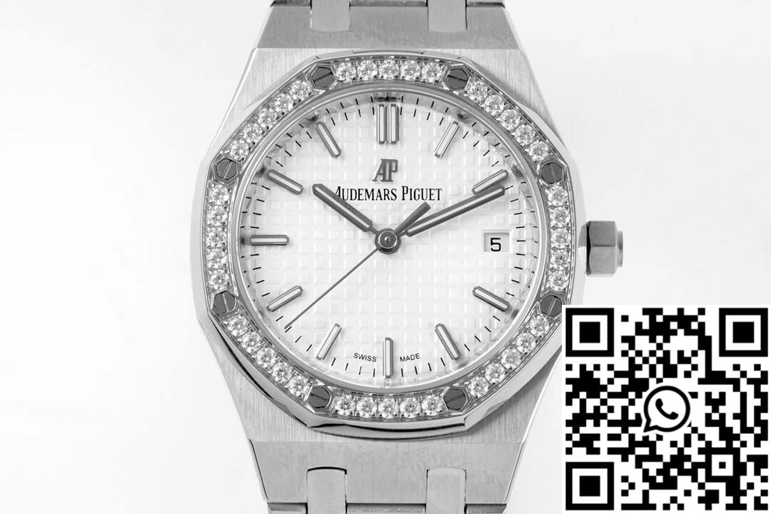 Audemars Piguet Royal Oak 77350ST 8F Factory Diamond-set Bezel
