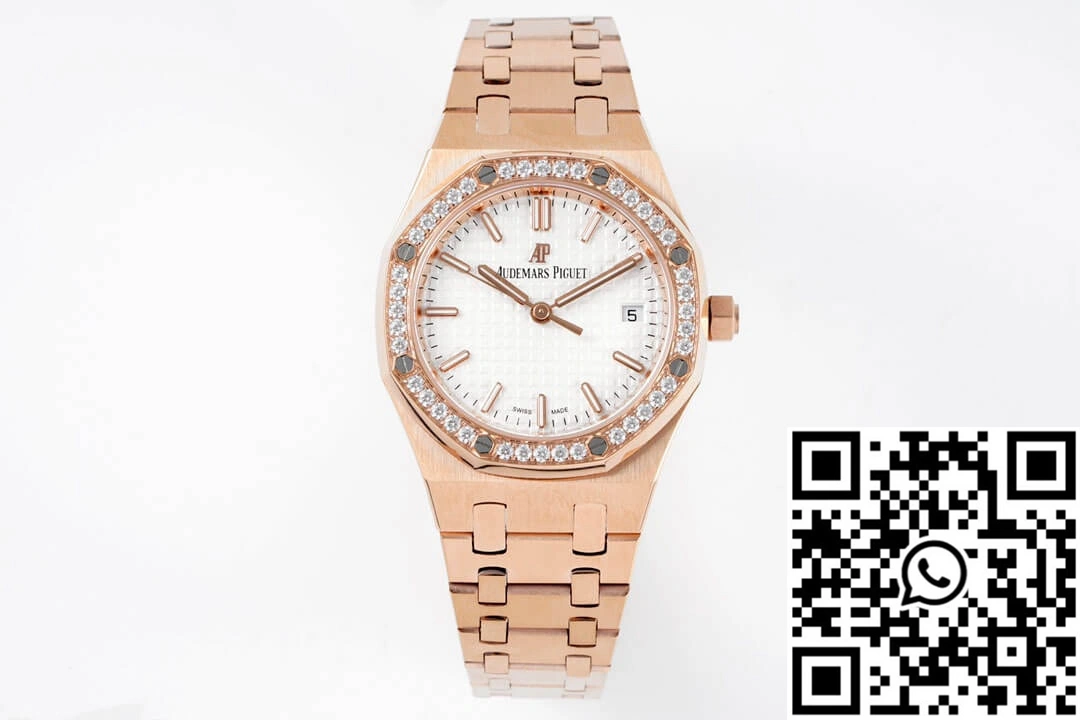 Audemars Piguet Royal Oak 77351OR.ZZ.1261OR.01 8F Factory Silver Dial