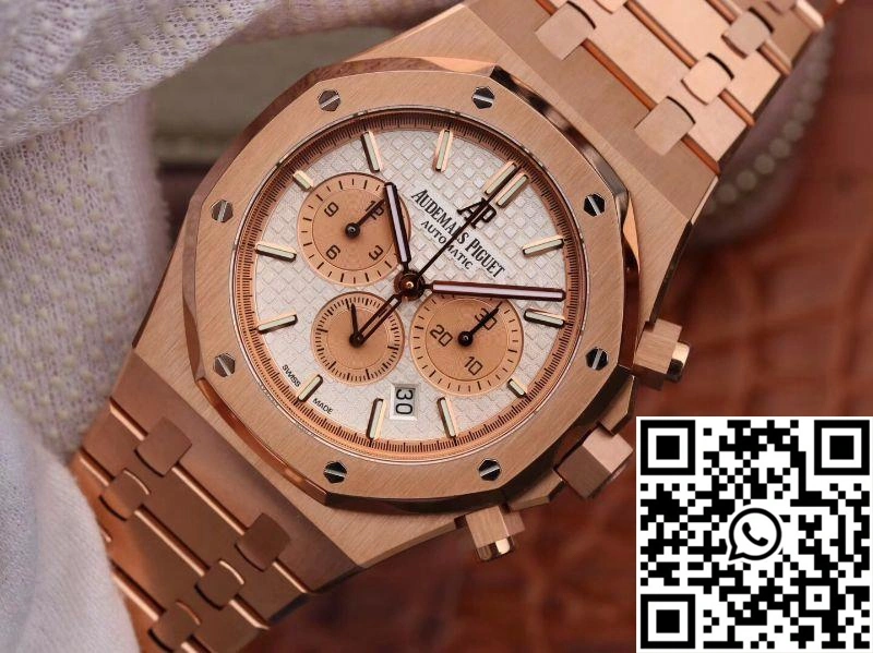 Audemars Piguet Royal Oak Chronograph 26315OR.OO.1256OR.01 OM Factory White Dial