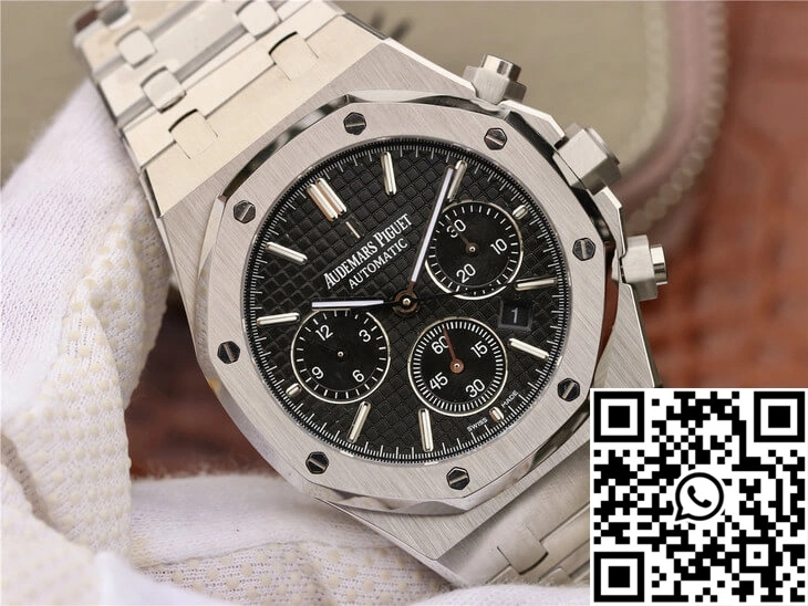 Audemars Piguet Royal Oak Chronograph 26320ST.OO.1220ST.01 OM Factory Black Dial