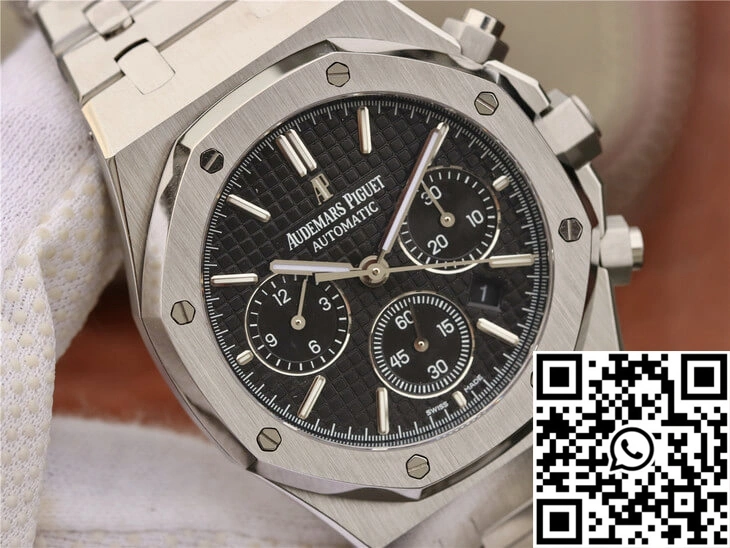 Audemars Piguet Royal Oak Chronograph 26320ST.OO.1220ST.01 OM Factory Black Dial