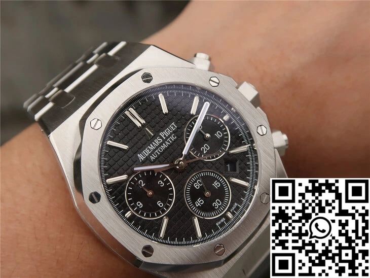 Audemars Piguet Royal Oak Chronograph 26320ST.OO.1220ST.01 OM Factory Black Dial