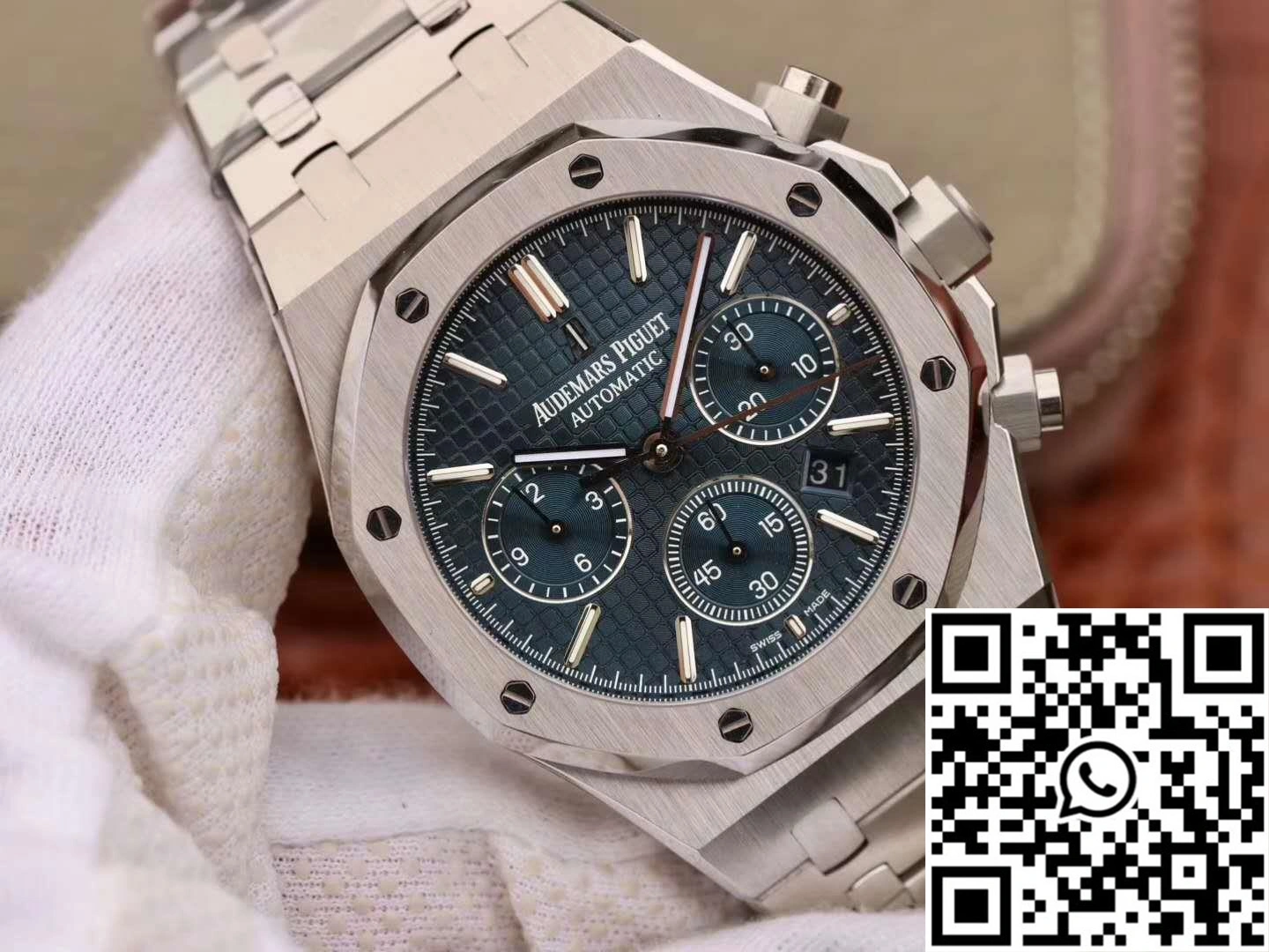 Audemars Piguet Royal Oak Chronograph 26320ST.OO.1220ST.03 OM Factory Black Dial