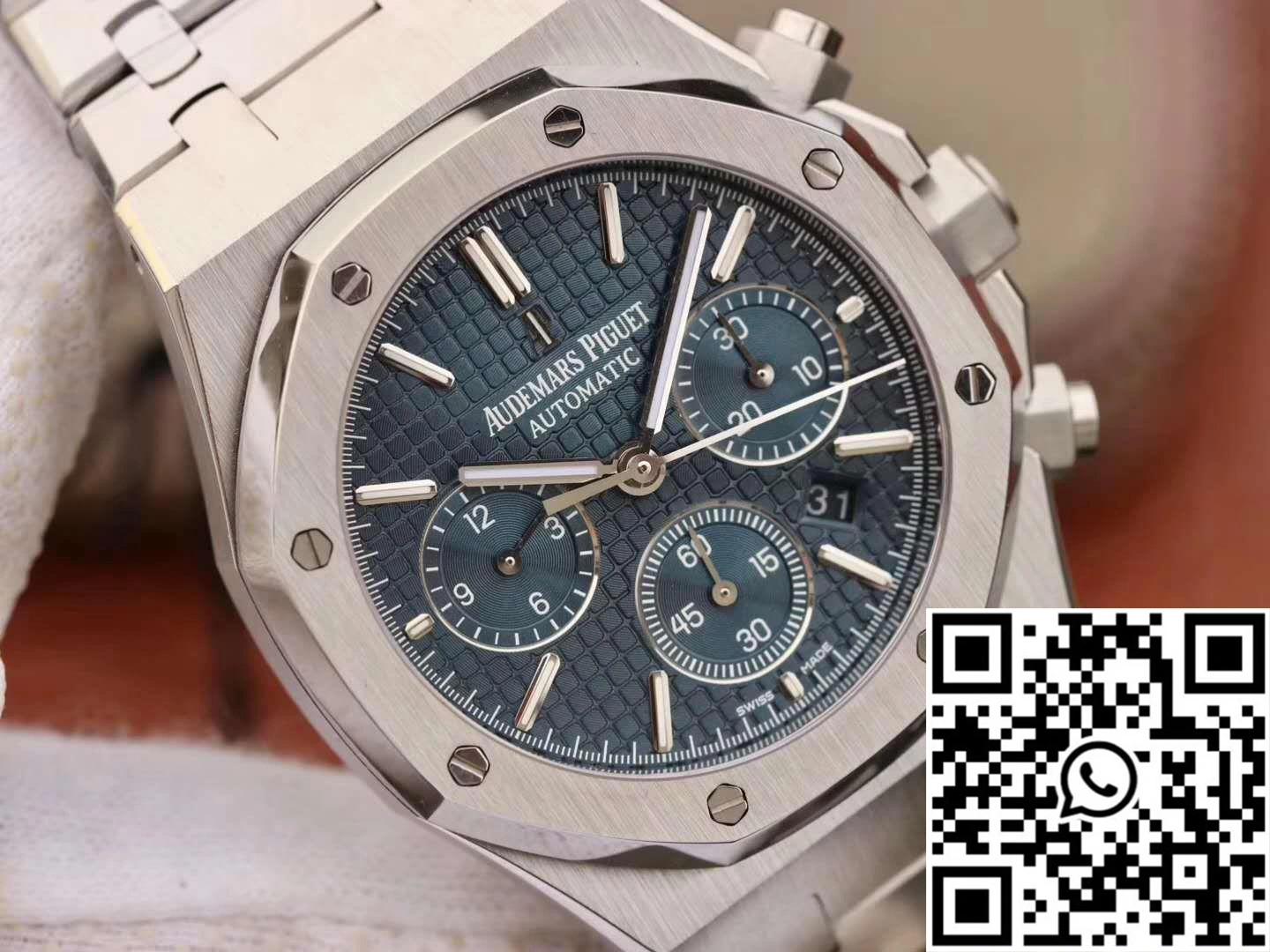 Audemars Piguet Royal Oak Chronograph 26320ST.OO.1220ST.03 OM Factory Black Dial