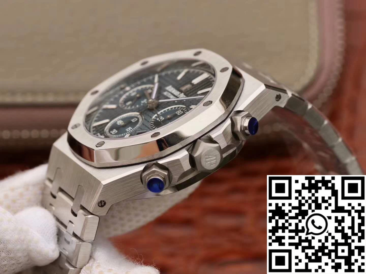 Audemars Piguet Royal Oak Chronograph 26320ST.OO.1220ST.03 OM Factory Black Dial