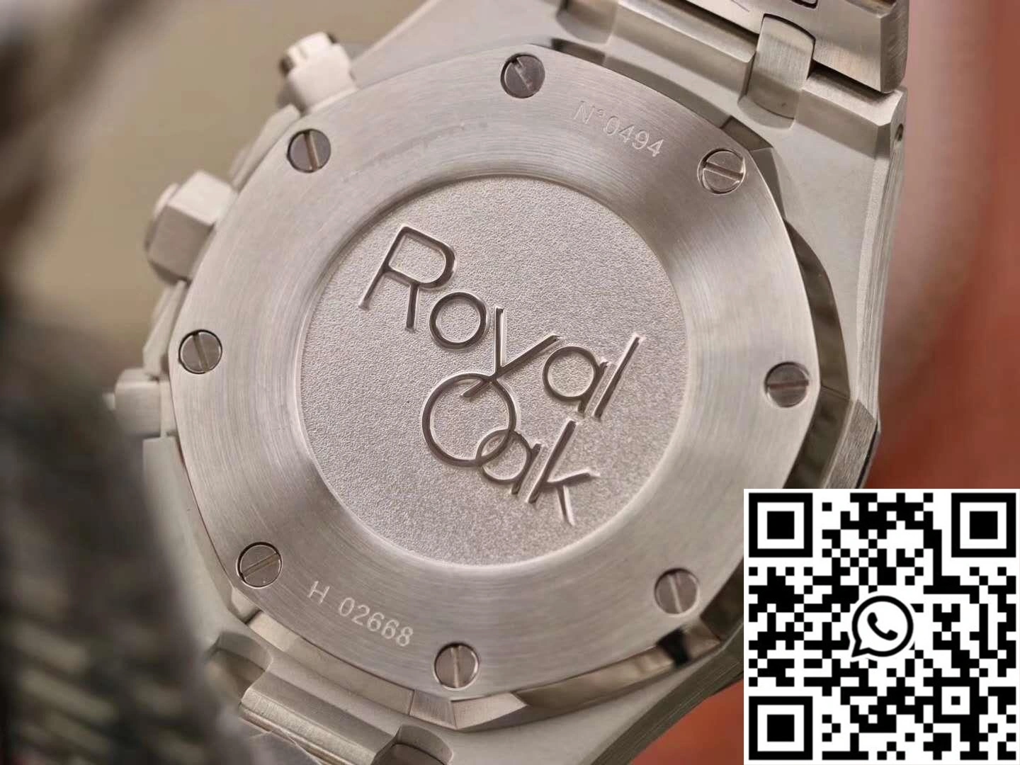 Audemars Piguet Royal Oak Chronograph 26320ST.OO.1220ST.03 OM Factory Black Dial