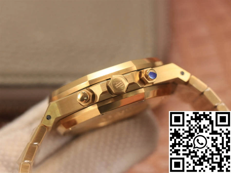 Audemars Piguet Royal Oak Chronograph 26331 OM Factory V2 Yellow Gold Black Dial