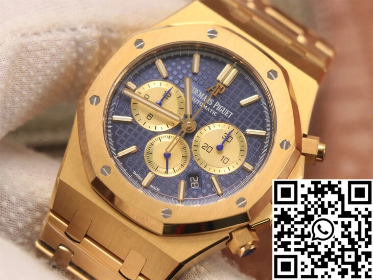 Audemars Piguet Royal Oak Chronograph 26331BA.OO.1220BA.01 OM Factory Blue Dial