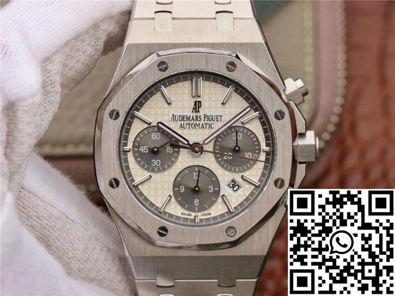 Audemars Piguet Royal Oak Chronograph 26331ST.OO.1220ST White Dial OM Factory