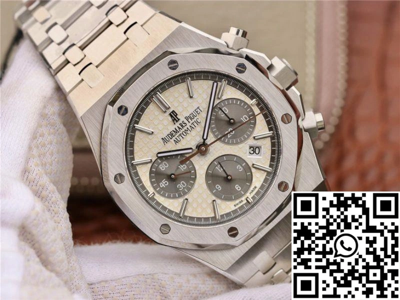 Audemars Piguet Royal Oak Chronograph 26331ST.OO.1220ST White Dial OM Factory