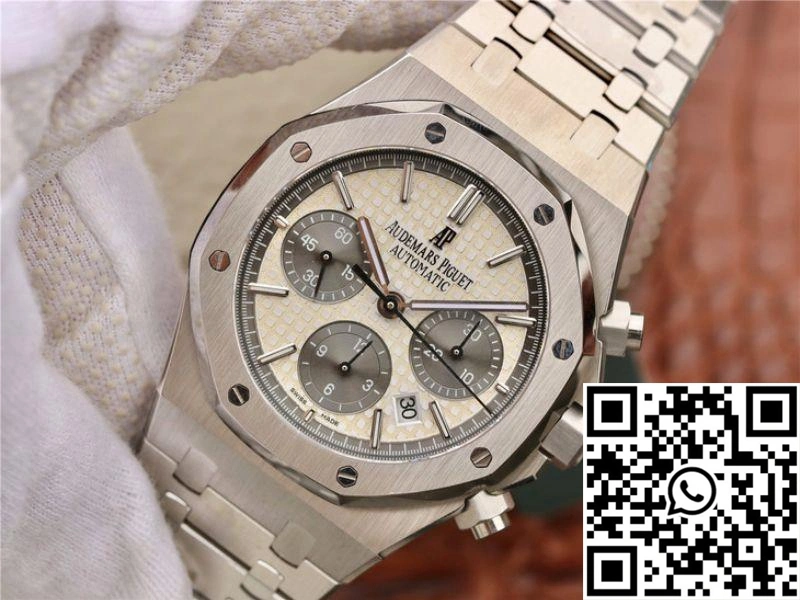 Audemars Piguet Royal Oak Chronograph 26331ST.OO.1220ST White Dial OM Factory