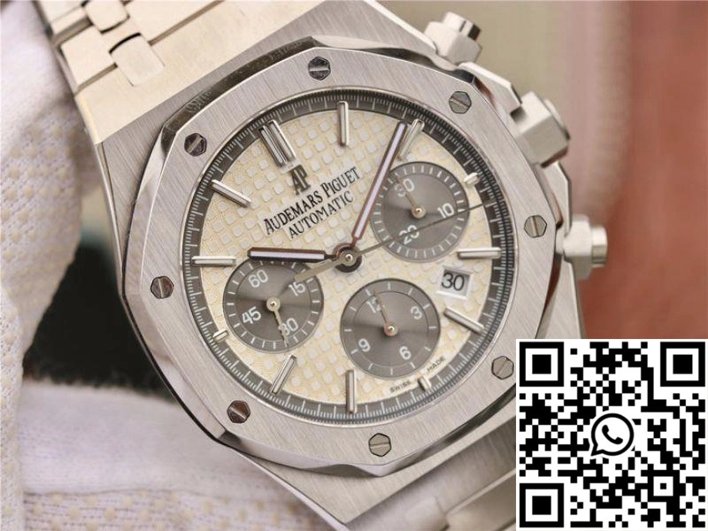 Audemars Piguet Royal Oak Chronograph 26331ST.OO.1220ST White Dial OM Factory