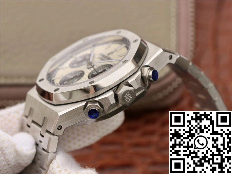 Audemars Piguet Royal Oak Chronograph 26331ST.OO.1220ST White Dial OM Factory