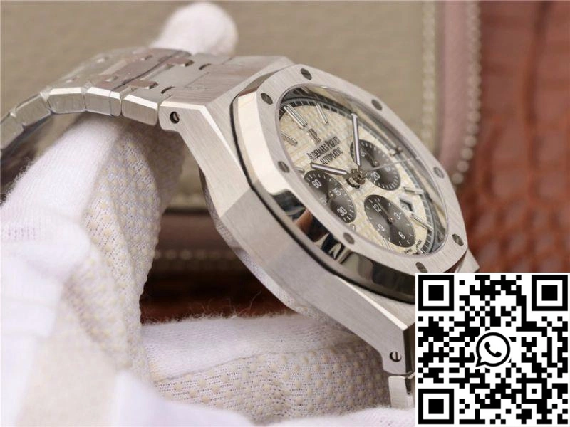 Audemars Piguet Royal Oak Chronograph 26331ST.OO.1220ST White Dial OM Factory