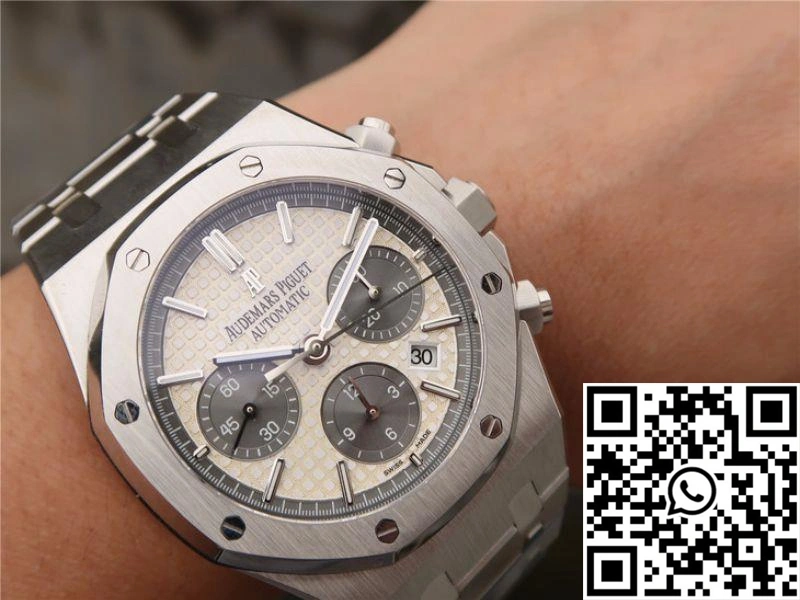 Audemars Piguet Royal Oak Chronograph 26331ST.OO.1220ST White Dial OM Factory