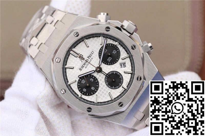 Audemars Piguet Royal Oak Chronograph 26331ST.OO.1220ST.03 OM Factory White Dial