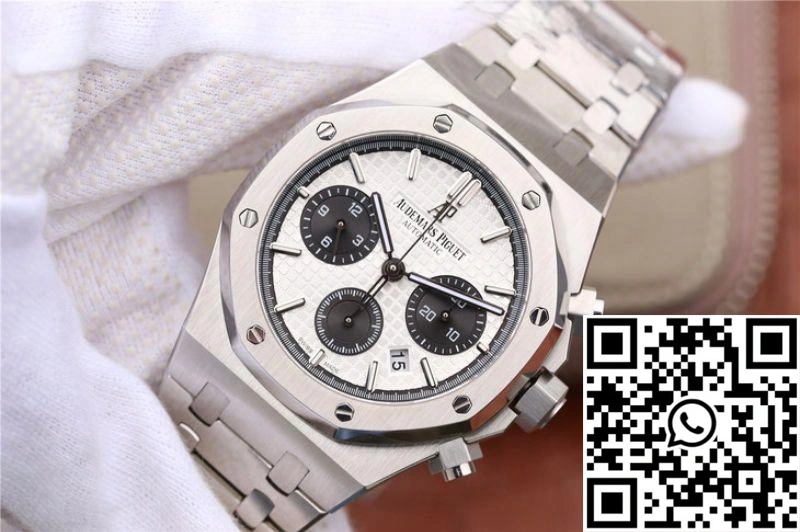 Audemars Piguet Royal Oak Chronograph 26331ST.OO.1220ST.03 OM Factory White Dial
