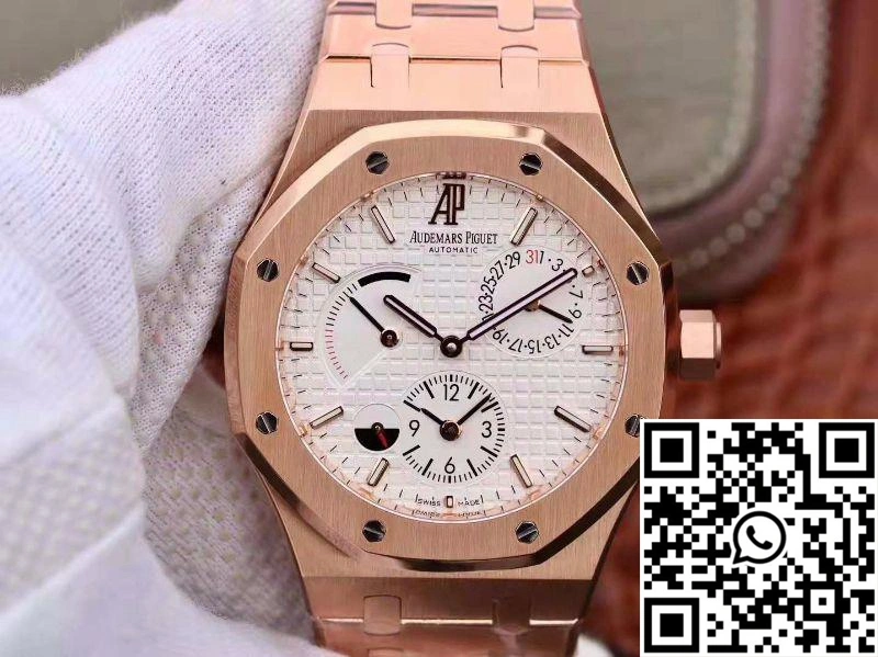 Audemars Piguet Royal Oak GMT 41MM 26120 TWA Factory White Dial