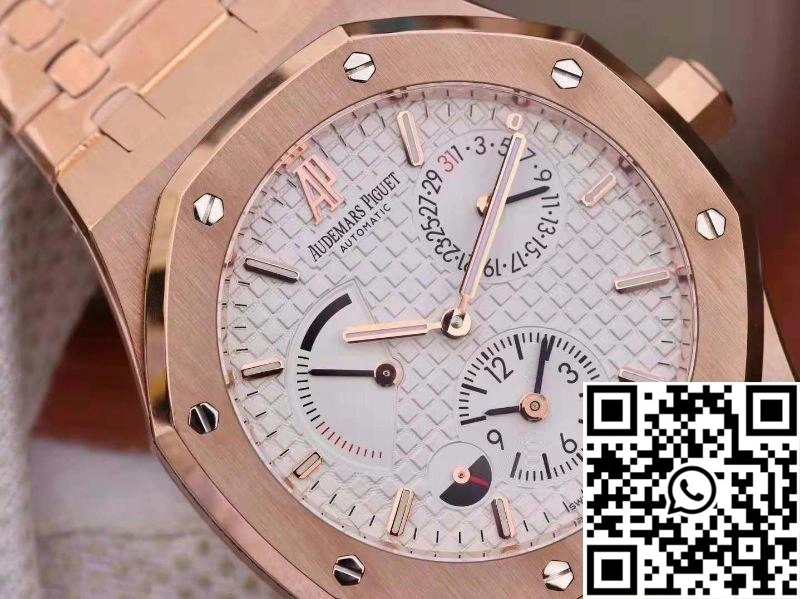 Audemars Piguet Royal Oak GMT 41MM 26120 TWA Factory White Dial