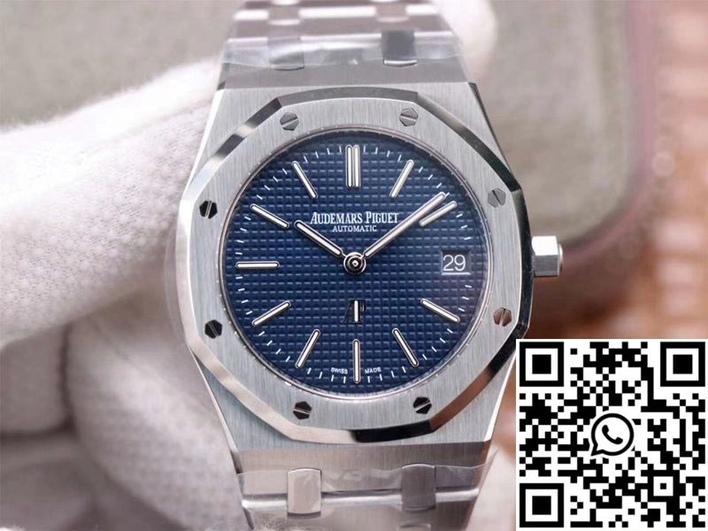 Audemars Piguet Royal Oak Jumbo”Extra-Thin 15202ST.OO.1240ST.01 ZF Factory Blue Dial