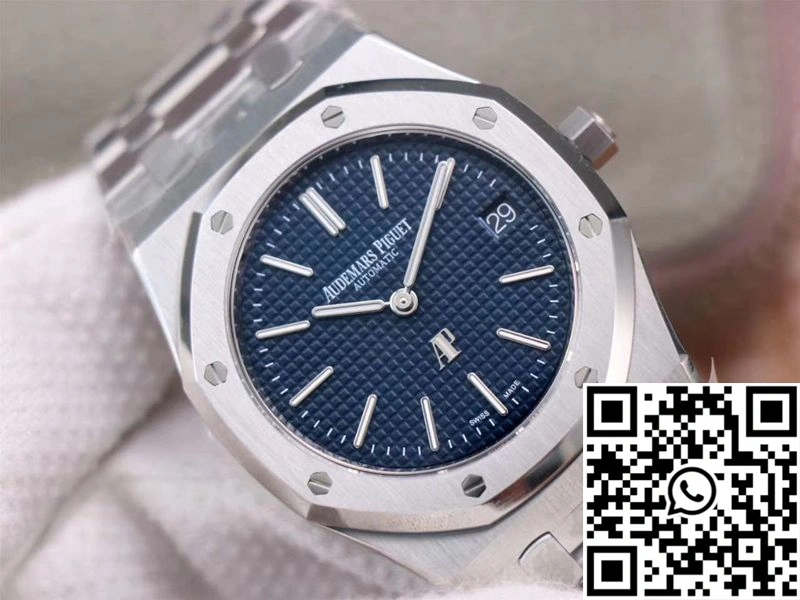 Audemars Piguet Royal Oak Jumbo”Extra-Thin 15202ST.OO.1240ST.01 ZF Factory Blue Dial