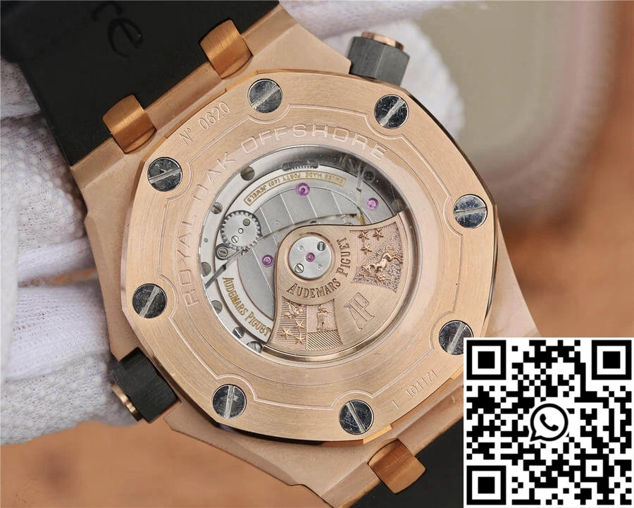 Audemars Piguet Royal Oak Offshore 15710 JF Factory V8 Rose Gold Black Dial